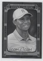 Black and White Portraits - Tiger Woods
