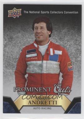 2015 Upper Deck National Convention - Prominent Cuts #NSCC-2 - Mario Andretti