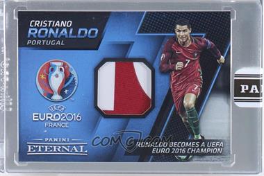 2016-17 Panini Eternal - Online Exclusive [Base] - Relics Blue #PE-CR1 - Cristiano Ronaldo /25 [Uncirculated]