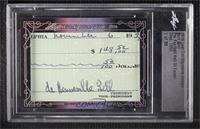 Bert Bell [Cut Signature] #/20