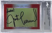 Justin Leonard, Andy North [Cut Signature] #/1