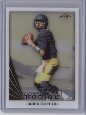 2016 Leaf Rookie - Retro Acetate #13 - Jared Goff