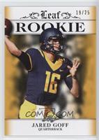 Jared Goff #/25