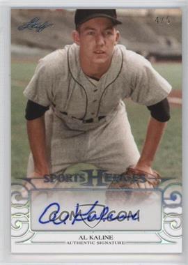 2016 Leaf Sports Heroes - [Base] - Silver Spectrum #BA-AK1 - Al Kaline /5