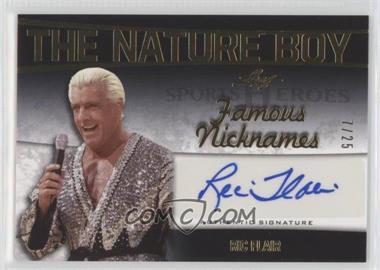 2016 Leaf Sports Heroes - Famous Nicknames - Gold #FN-RF1 - Ric Flair /25