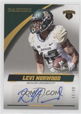 2016 Panini Baylor Bears - Autographs - Silver #LN-BU - Levi Norwood /99