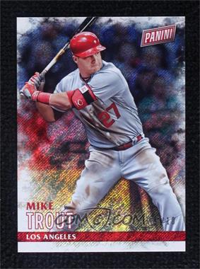 2016 Panini Black Friday - [Base] - Static #12 - Mike Trout /10