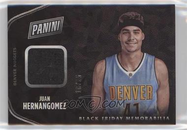 2016 Panini Black Friday - Basketball Memorabilia - Cracked Ice #BK15 - Juan Hernangomez /25