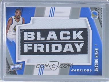 2016 Panini Black Friday - Black Friday Manufactured Patch #4 - Kevin Durant