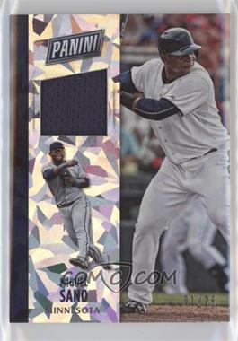 2016 Panini Black Friday - Memorabilia - Cracked Ice #3 - Miguel Sano /25