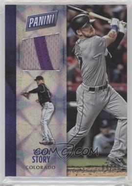 2016 Panini Black Friday - Memorabilia - Galactic #2 - Trevor Story /10