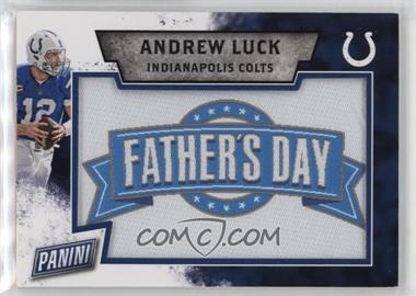 2016 Panini Father's Day - Father's Day Manufactured Patches #8 - Andrew Luck