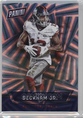 2016 Panini National Convention - [Base] - HyperPlaid Thick Stock #26 - Odell Beckham Jr. /99