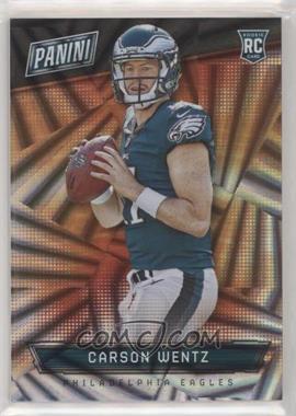 2016 Panini National Convention - [Base] - HyperPlaid Thick Stock #54 - Carson Wentz /99