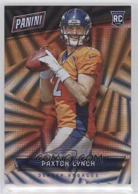 2016 Panini National Convention - [Base] - HyperPlaid Thick Stock #58 - Paxton Lynch /99