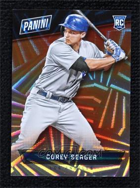 2016 Panini National Convention - [Base] - HyperPlaid Thick Stock #69 - Corey Seager /99