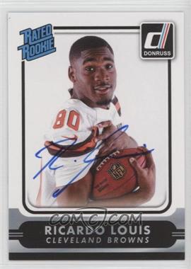 2016 Panini National Convention - Donruss NFLPA Rookie Premiere Rated Rookies - Autographed #_RILO - Ricardo Louis