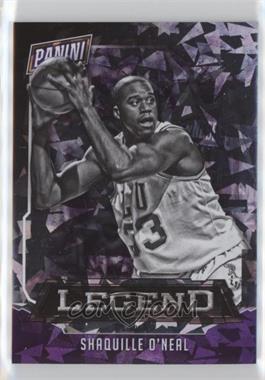 2016 Panini National Convention - Legends Collegiate - Cracked Ice Thick Stock #C7 - Shaquille O'Neal /25