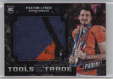 2016 Panini National Convention - Tools of the Trade Towels - Cracked Ice #13 - Paxton Lynch /25