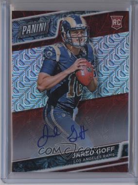 2016 Panini National Convention - VIP - Red Mojo Prizm Autographs #38 - Jared Goff /5