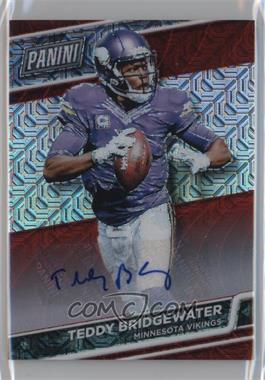 2016 Panini National Convention - VIP - Red Mojo Prizm Autographs #47 - Teddy Bridgewater /15