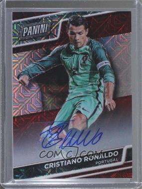 2016 Panini National Convention - VIP - Red Mojo Prizm Autographs #99 - Cristiano Ronaldo /5