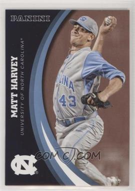 2016 Panini North Carolina Tar Heels - [Base] #27 - Matt Harvey