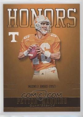 2016 Panini Tennessee Volunteers - Honors #PM-UT - Peyton Manning