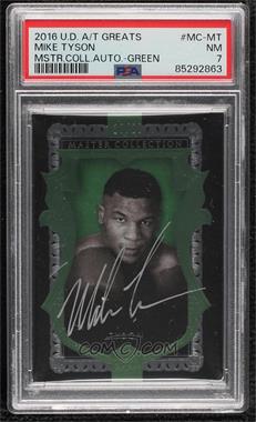 2016 Upper Deck All-Time Greats Master Collection - [Base] - Green #MC-MT - Mike Tyson /20 [PSA 7 NM]
