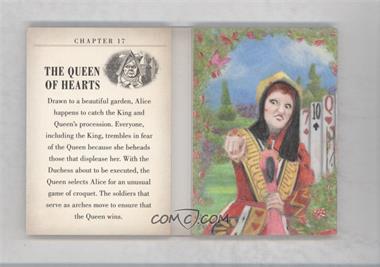 2016 Upper Deck Goodwin Champions - Alice's Adventures in Wonderland Goodwin Masterpieces Booklets #GMAAW-C17 - The Queen of Hearts /10