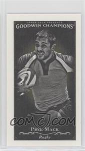 2016 Upper Deck Goodwin Champions - [Base] - Canvas Minis Blank Back #124 - Black & White - Phil Mack