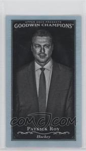 2016 Upper Deck Goodwin Champions - [Base] - Metal Minis Black Magician Back #105 - Black & White - Patrick Roy /16