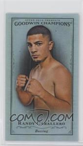 2016 Upper Deck Goodwin Champions - [Base] - Metal Minis Black Magician Back #17 - Randy Caballero /16