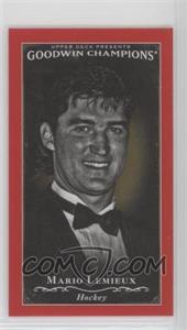 2016 Upper Deck Goodwin Champions - [Base] - Minis Royal Red #106 - Black & White - Mario Lemieux