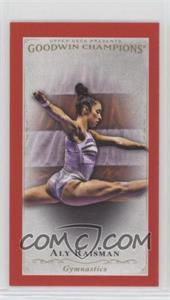 2016 Upper Deck Goodwin Champions - [Base] - Minis Royal Red #66 - Aly Raisman