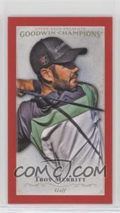 2016 Upper Deck Goodwin Champions - [Base] - Minis Royal Red #84 - Troy Merritt