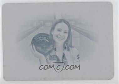 2016 Upper Deck Goodwin Champions - [Base] - Printing Plate Black #99 - Stefanie Johnson /1