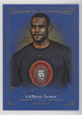 2016 Upper Deck Goodwin Champions - [Base] - Royal Blue #4 - Lebron James