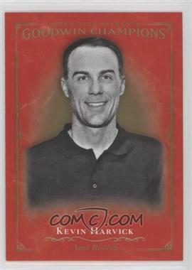 2016 Upper Deck Goodwin Champions - [Base] - Royal Red #112 - Black & White - Kevin Harvick