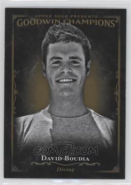 2016 Upper Deck Goodwin Champions - [Base] #133 - Black & White - David Boudia