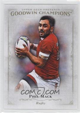 2016 Upper Deck Goodwin Champions - [Base] #38 - Phil Mack