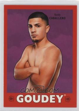 2016 Upper Deck Goodwin Champions - Goudey - Royal Red #3 - Randy Caballero