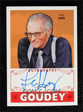 2016 Upper Deck Goodwin Champions - Goudey Autographs #GA-LK - Larry King