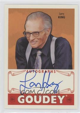 2016 Upper Deck Goodwin Champions - Goudey Autographs #GA-LK - Larry King