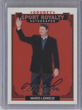 2016 Upper Deck Goodwin Champions - Goudey Sport Royalty Autographs #SR-ML - Mario Lemieux