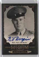 Sgt. R.V. Burgin