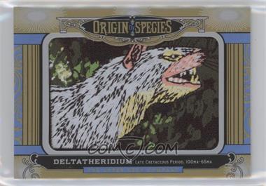 2016 Upper Deck Goodwin Champions - Origin of Species Patches #OS-203 - Tier 1 - Deltatheridium