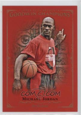 2016 Upper Deck Goodwin Champions - Royal Red Master Set Achievements #E1 - Complete Royal Red Base 1-100 Set - Michael Jordan