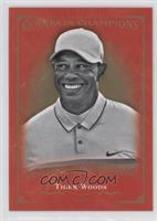 Complete Royal Red Black and White Set - Tiger Woods