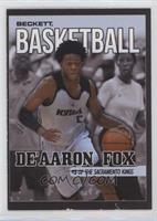 De'Aaron Fox, Evan Turner, John Wall, Wesley Johnson [EX to NM] #/4,0…